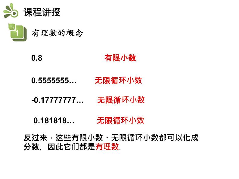 2.2 有理数与无理数 苏科版七年级数学上册教学课件07