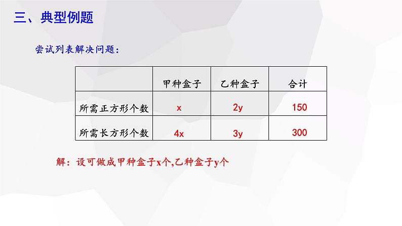 8.3 实际问题与二元一次方程组 第3课时 课件 2023-2024学年初中数学人教版七年级下册第5页