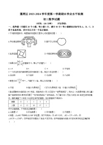 山东省烟台市蓬莱区2023-2024学年八年级上学期期末数学试题