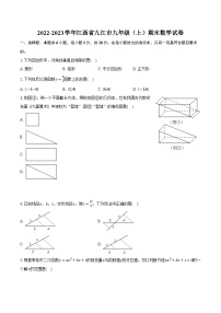 2022-2023学年江西省九江市九年级（上）期末数学试卷（含解析）