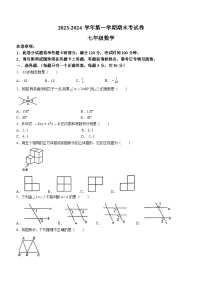 河南省周口市淮阳区几校2023-2024学年七年级上学期1月期末数学试题