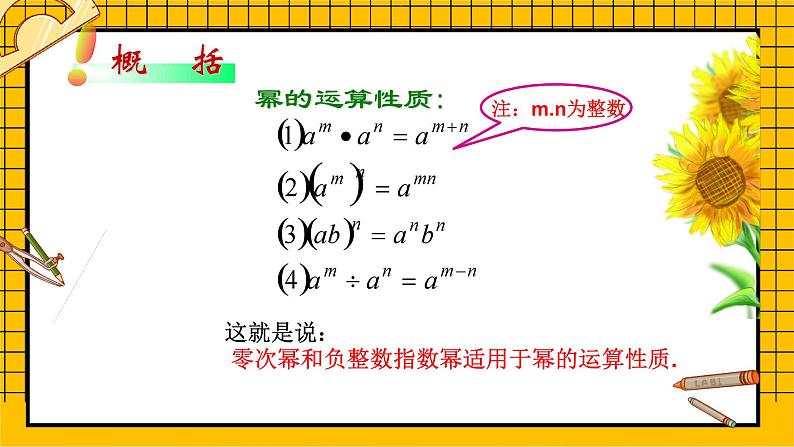 鲁教版五四制初中六年级下册数学6.4.2《零指数幂与负整数指数幂》课件08