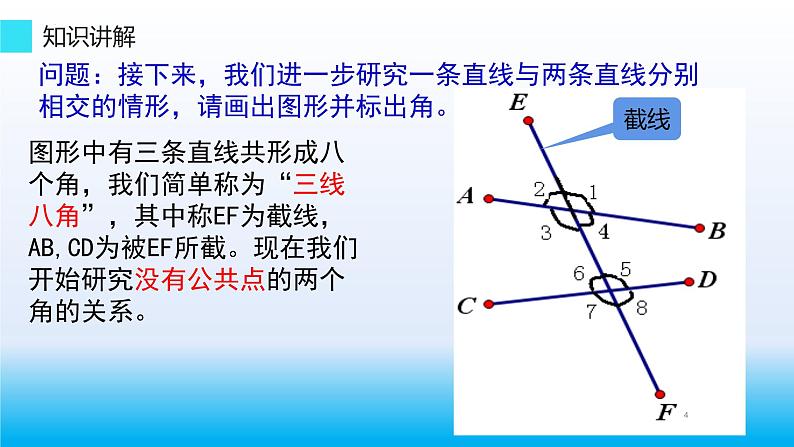 5.1.3同位角、内错角、同旁内角+(1)+课件+++2023-2024学年人教版七年级数学下册+ - 副本第4页