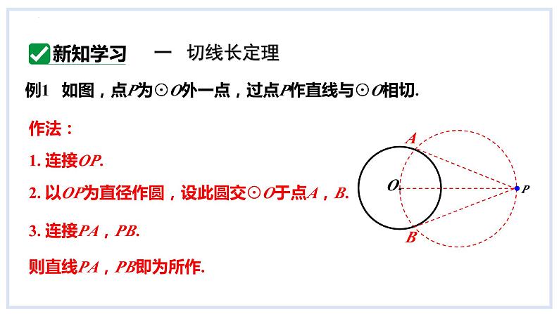 24.4直线与圆的位置关系第3课时切线长定理课件2023-2024学年+沪科版数学九年级下册04