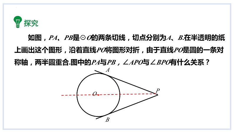 24.4直线与圆的位置关系第3课时切线长定理课件2023-2024学年+沪科版数学九年级下册06