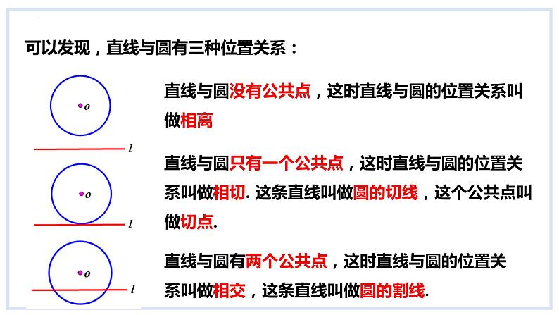 24.4直线与圆的位置关系第2课时切线的性质课件2023-2024学年+沪科版数学九年级下册05