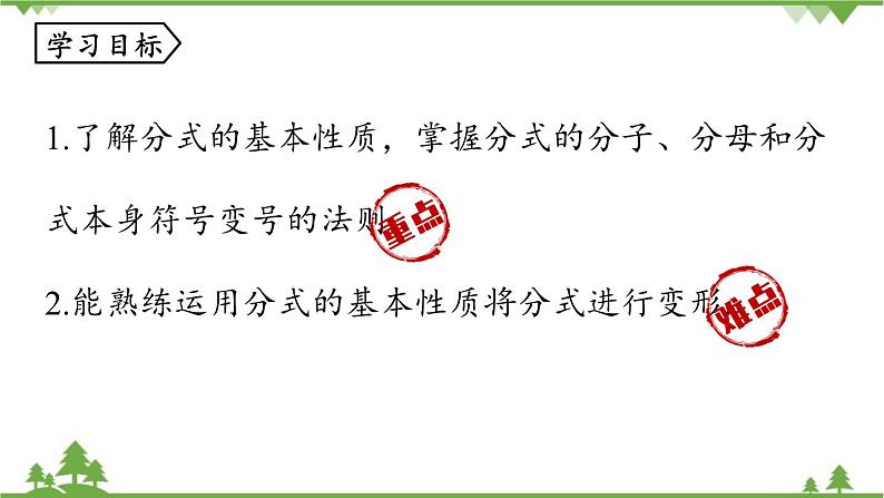 人教版数学八年级上册 15.1.2　 分式的基本性质课件第4页