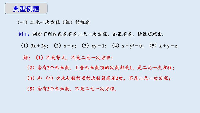 8.1 二元一次方程组 课件 2023-2024学年初中数学人教版七年级下册07