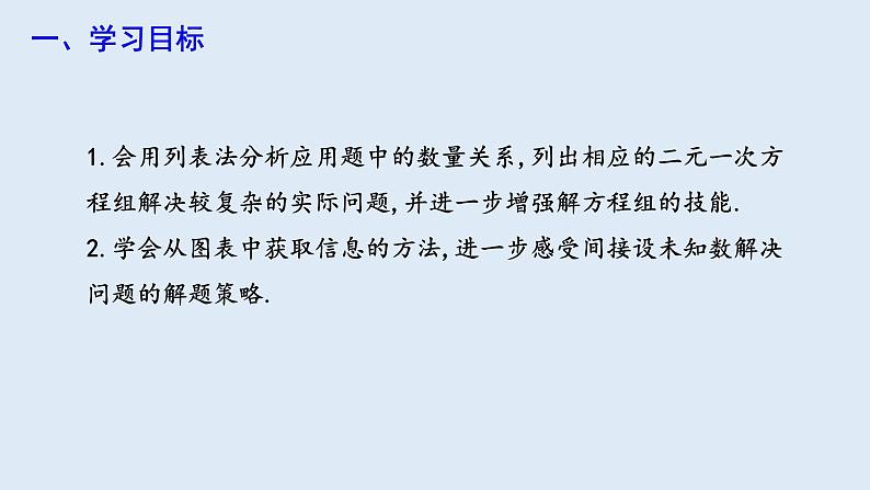 8.3 实际问题与二元一次方程组 第3课时 课件 2023-2024学年初中数学人教版七年级下册第2页