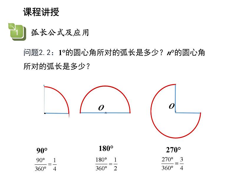 2.7 弧长及扇形的面积 苏科版数学九年级上册教学课件07