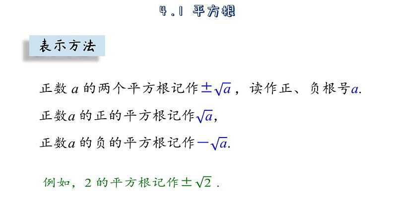 4.1 平方根 苏科版八年级数学上册课件第6页