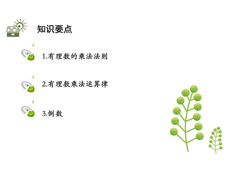 2.6.1 有理数的乘法 苏科版七年级数学上册教学课件第2页