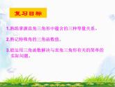 1.4解直角三角形+复习++课件2023-2024学年北师大九年级数学下册+++