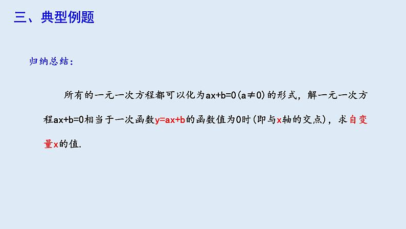 19.2.3 一次函数与方程、不等式 第1课时  课件 2023-2024学年初中数学人教版八年级下册07