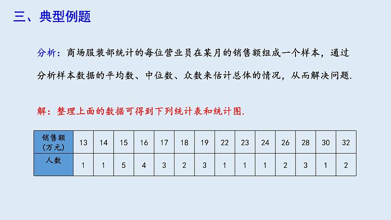 20.1.2 中位数和众数  第3课时  课件 2023-2024学年初中数学人教版八年级下册07