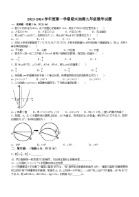 江苏省徐州市2023-2024学年九年级上学期期末数学试题