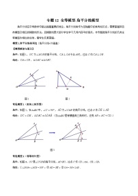 专题12 全等模型-角平分线模型-备战2024年中考数学常见模型题型归纳与总结高分突破（全国通用）