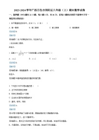 47，广西壮族自治区百色市田阳区2023-2024学年八年级上学期期末数学试题