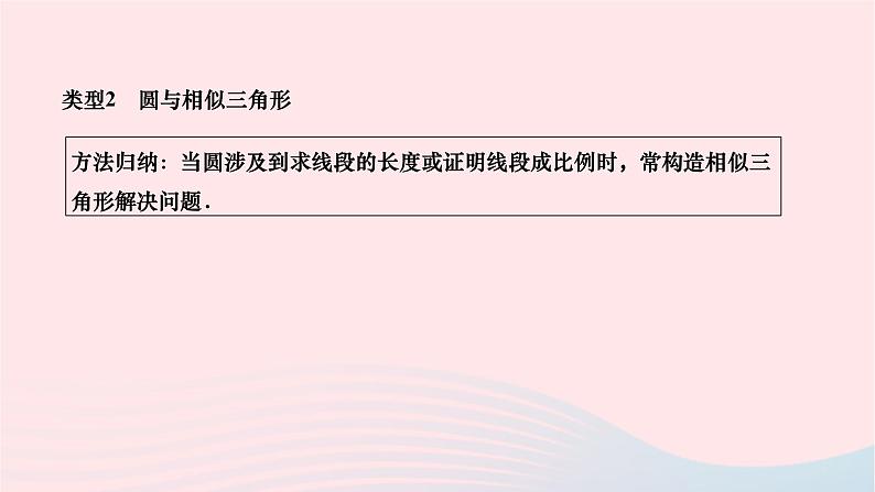 2024九年级数学下册第24章圆专题七圆与其他知识结合作业课件新版沪科版第7页