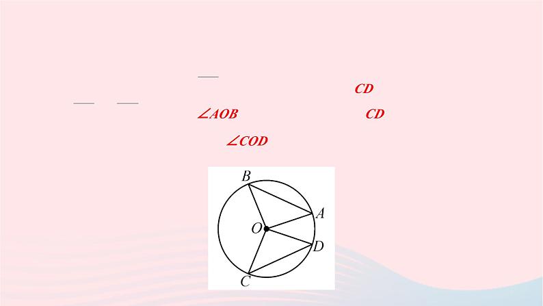 2024九年级数学下册第27章圆27.1圆的认识27.1.2圆的对称性第1课时圆心角弧弦之间的关系作业课件新版华东师大版03