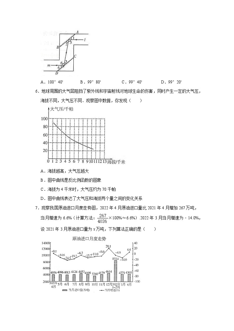 2022年山东省潍坊市中考数学试卷02