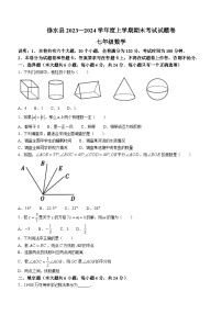 江西省九江市修水县2023-2024学年七年级上学期期末数学试题(含答案)