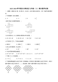 +重庆市荣昌区2023-2024学年七年级上学期期末数学试卷+