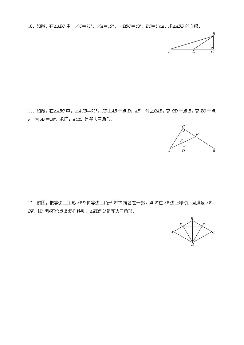 【精选备课】北师大版数学八年级下册 1.1 等腰三角形（4）（课件+教案+学案+练习）02