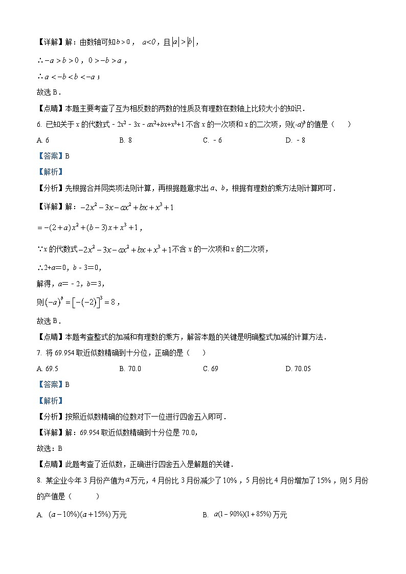 50，安徽省安庆市望江县麦元初级中学2023-2024学年七年级上学期期中数学试题03