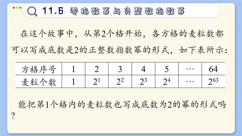 青岛数学七年级下册 11.6  零指数幂与负整数指数幂  PPT课件第8页