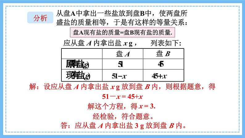 华师大数学七年级下册 6.2.2 第3课时 实际问题与一元一次方程 PPT课件第7页