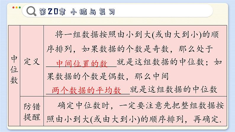 沪科数学8年级下册 第20章  小结与复习  PPT课件06