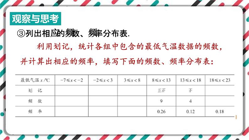 青岛版数学九下 6.3   频数直方图（1）【课件PPT】第8页