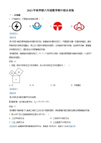 53，江苏省盐城市盐都区实验初中2023-2024学年八年级上学期期中数学试题