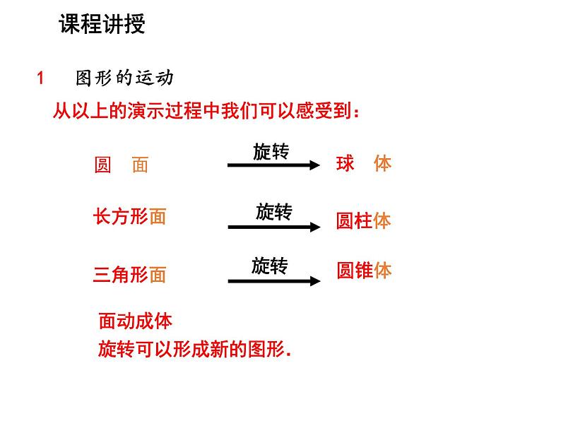 5.2 图形的运动 苏科版七年级数学上册教学课件第7页