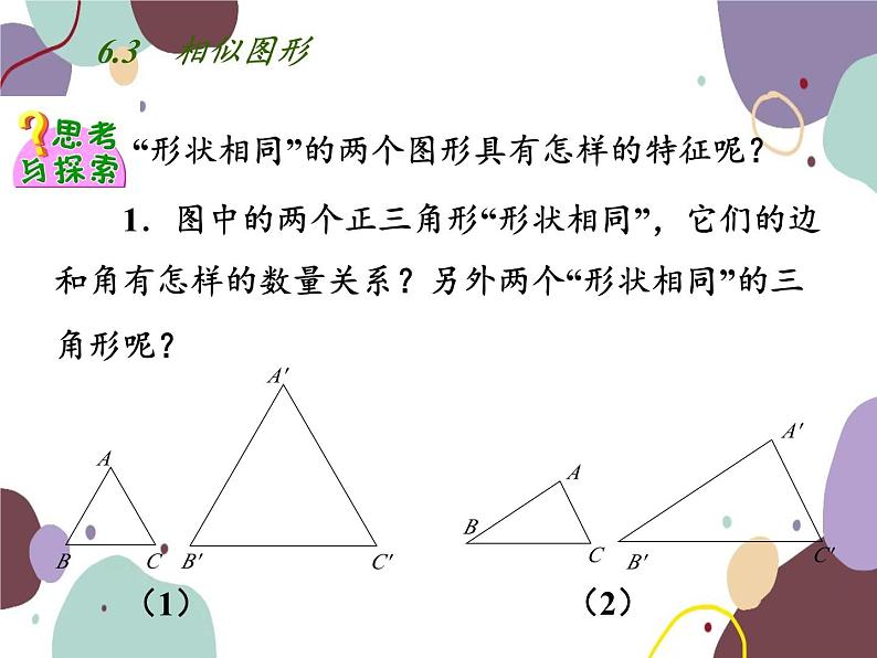 6.3 相似图形 苏科版数学九年级下册课件06