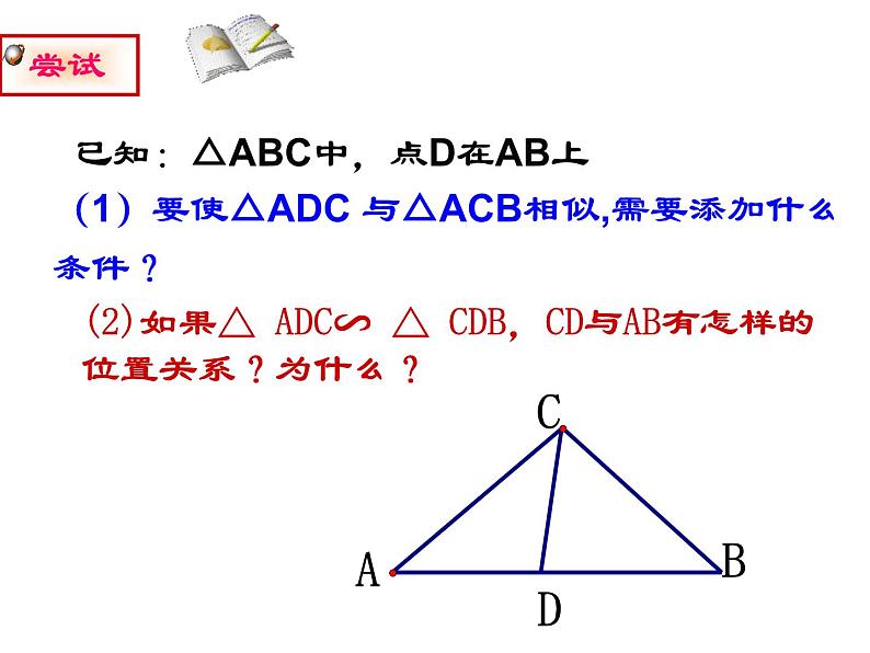 6.4 探索三角形相似的条件（6）苏科版数学九年级下册课件03