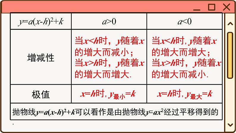 华师大数学九年级下册 26.2.2 第4课时  二次函数y=ax2+bx+c的图象与性质 PPT课件03