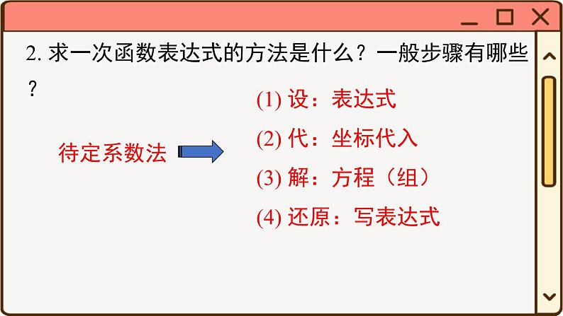 华师大数学九年级下册 26.2.3 求二次函数的表达式 PPT课件03