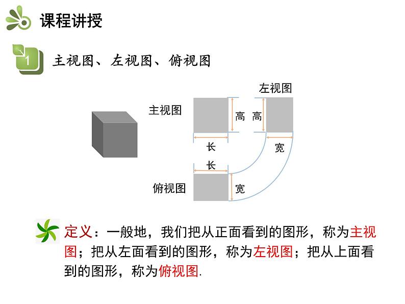 5.4 左视图主视图俯视图 苏科版数学七年级上册教学课件08