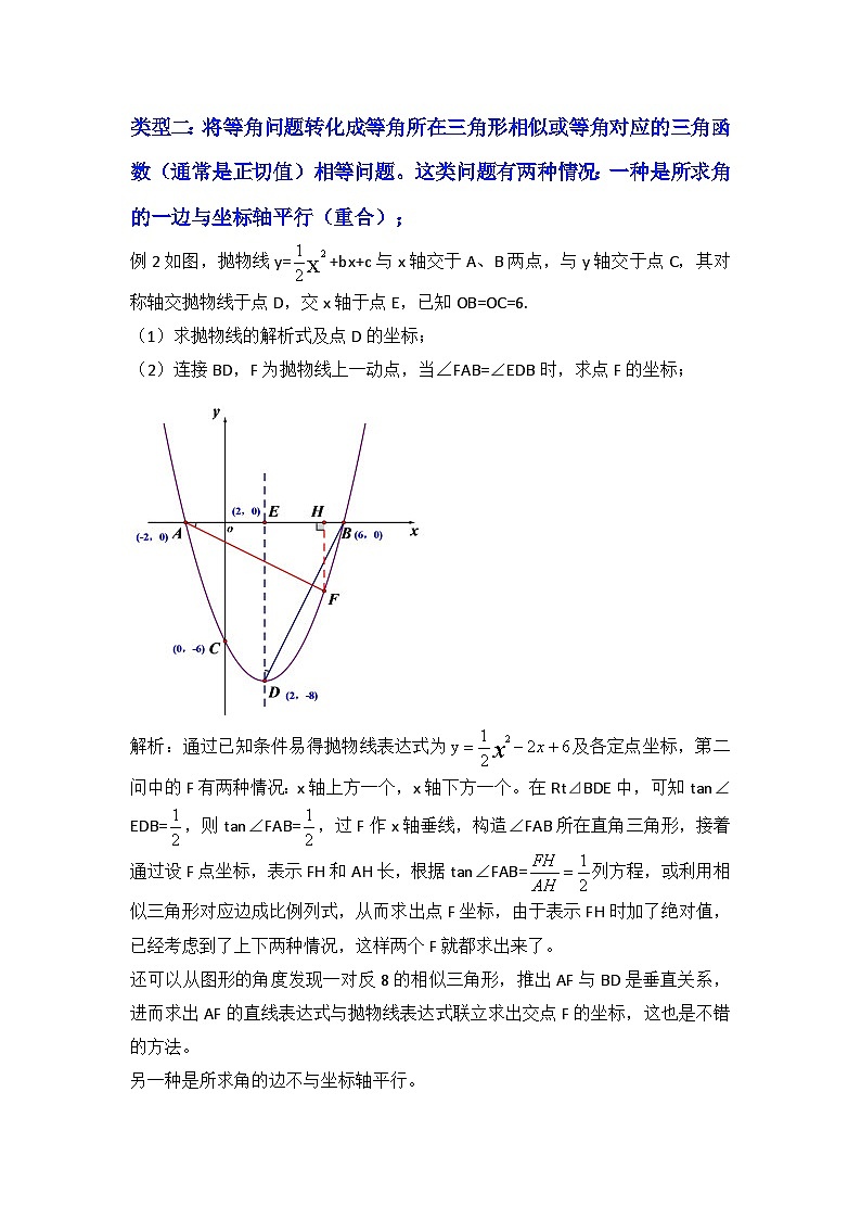 2024年中考数学专题训练 专题04 二次函数与角度有关的问题（知识解读）02