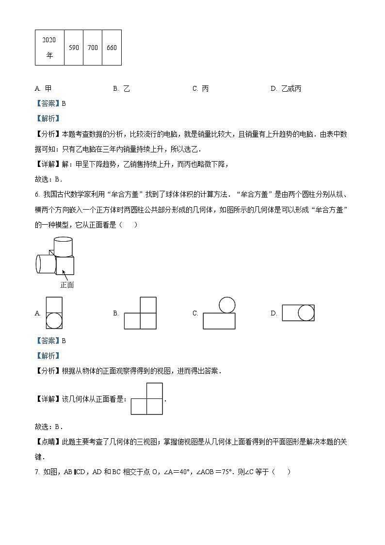 精品解析：四川省巴中市南江县沙河中学2023-2024学年九年级上学期期中数学试题（解析版）第3页