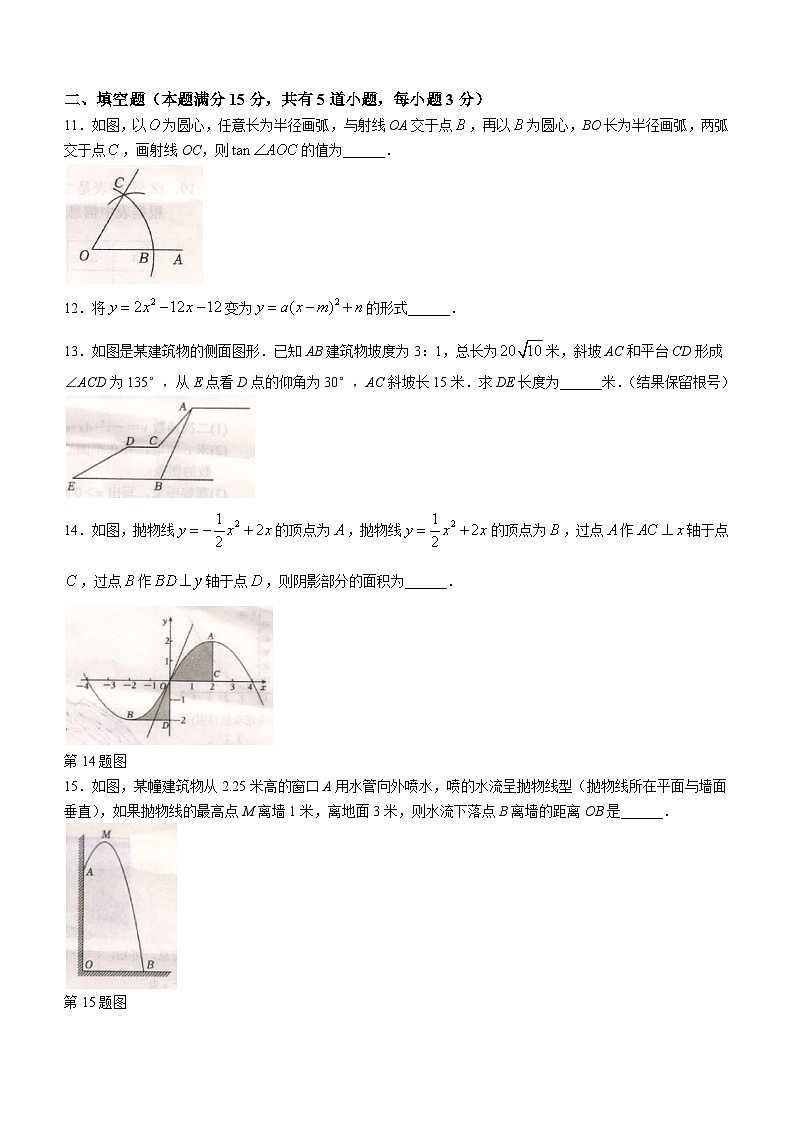 河南省平顶山市宝丰县2023-2024学年九年级上学期期末数学试题03