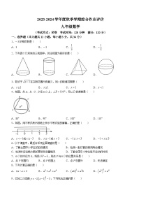 广西壮族自治区南宁市重点中学2023-2024学年九年级上学期月考数学试题(无答案)