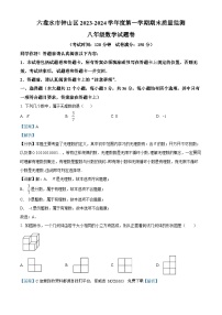 贵州省六盘水市钟山区2023-2024学年八年级上学期期末数学试题