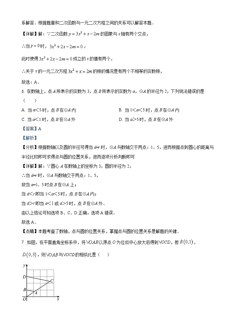 河南省周口市淮阳区淮阳中学2023-2024学年九年级上学期期末数学试题第3页