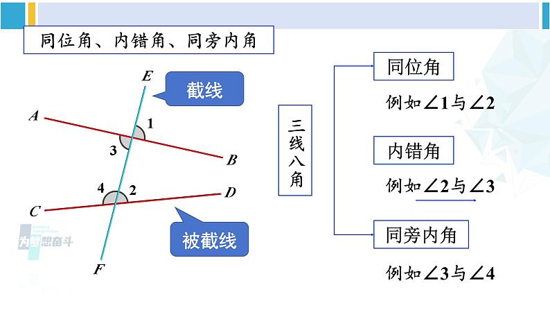 人教版七年级数学下册 第五章 相交线与平行线章末复习（课件）第6页