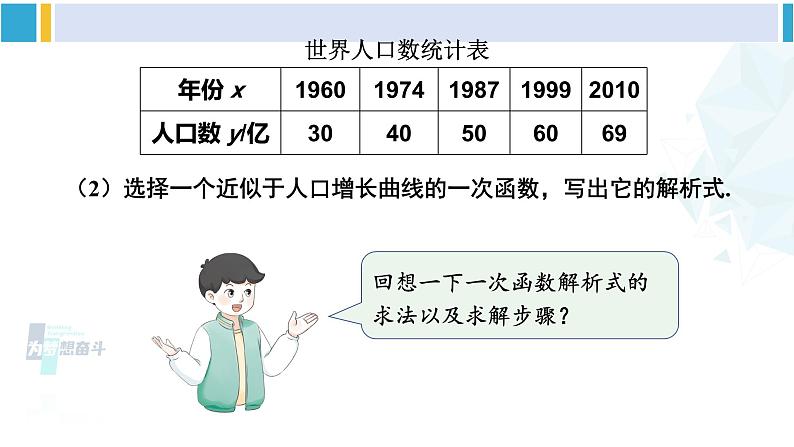 人教版八年级数学下册 第十九章 一次函数数学活动（课件）第5页