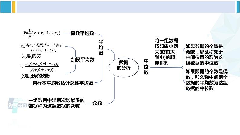 人教版八年级数学下册 第二十章 数据的分析整理与复习（课件）第4页