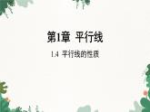 浙教版数学七年级下册 1.4 平行线的性质课件